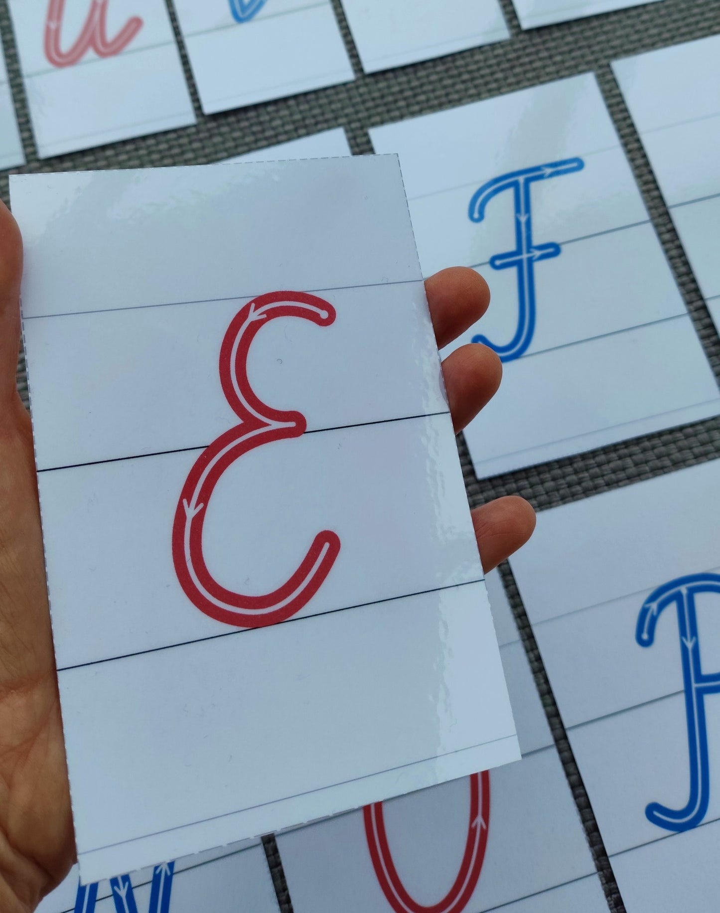 Burtu kartiņas PDF