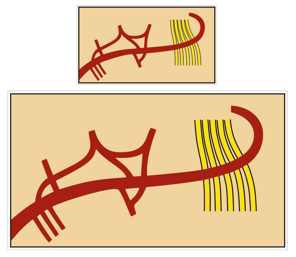 Paklājiņš - 'Lielā upe'