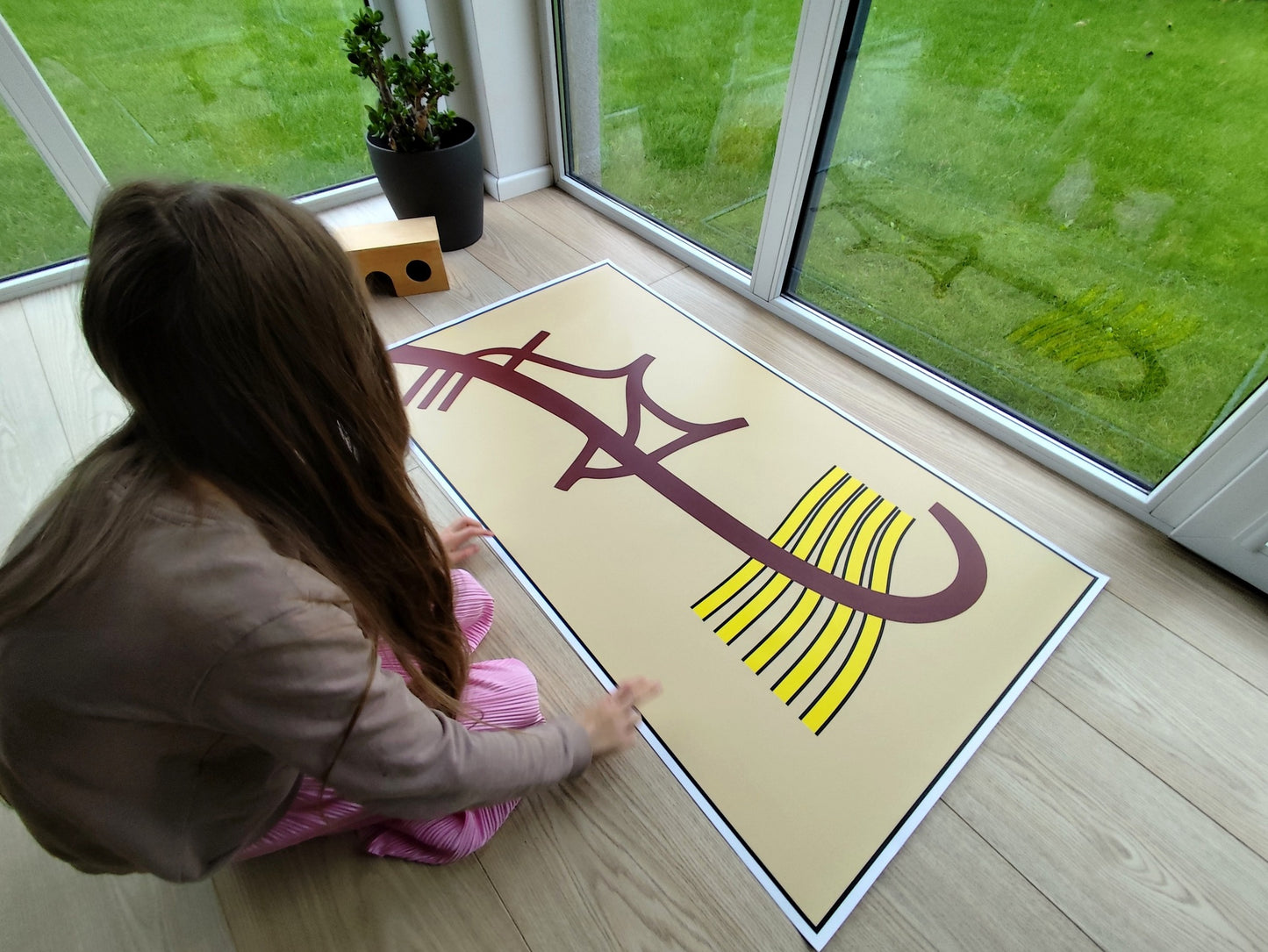 Paklājiņš - 'Lielā upe'