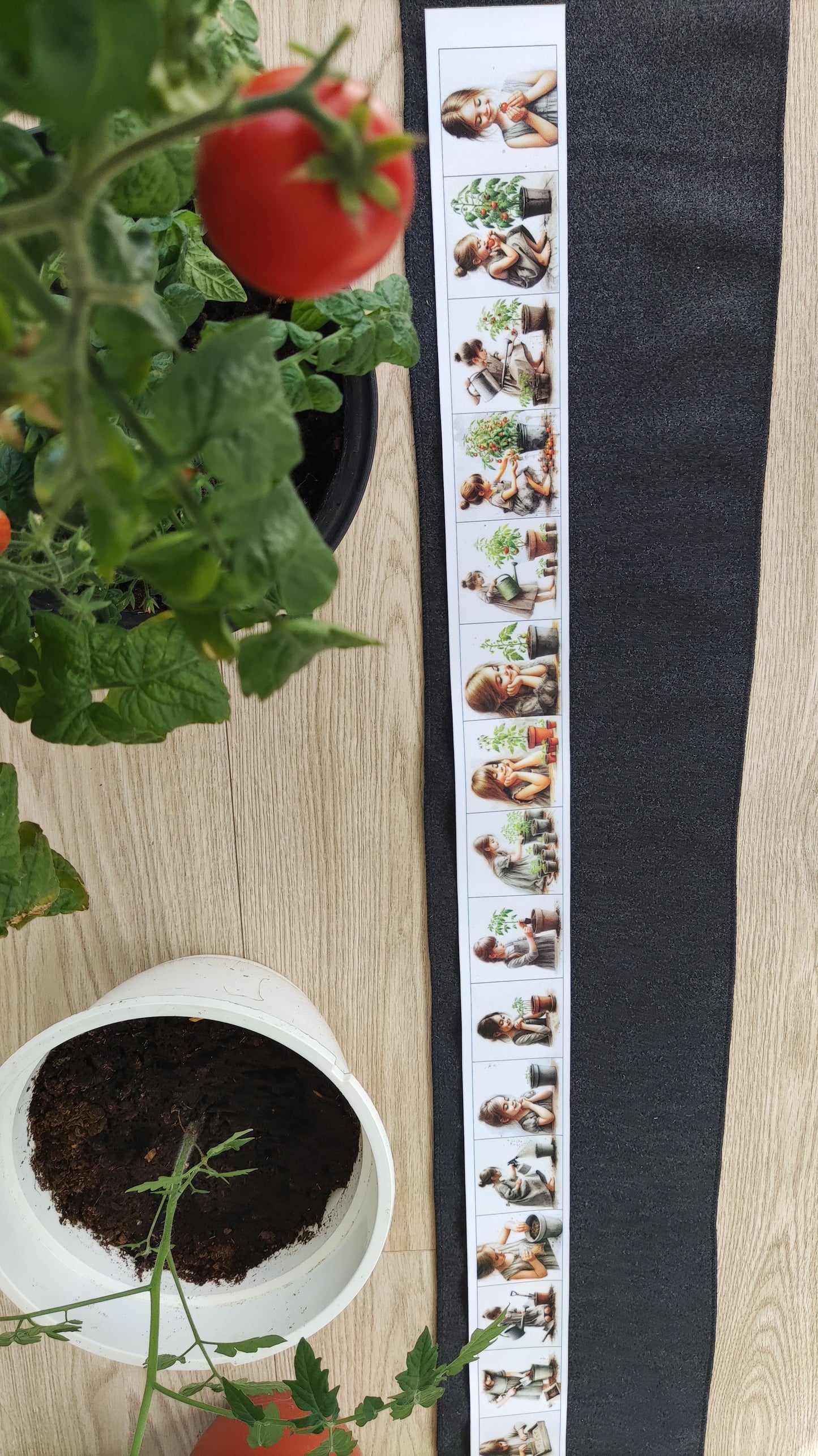 No sēkliņas līdz tomātam | Attīstības kartiņas PDF formātā