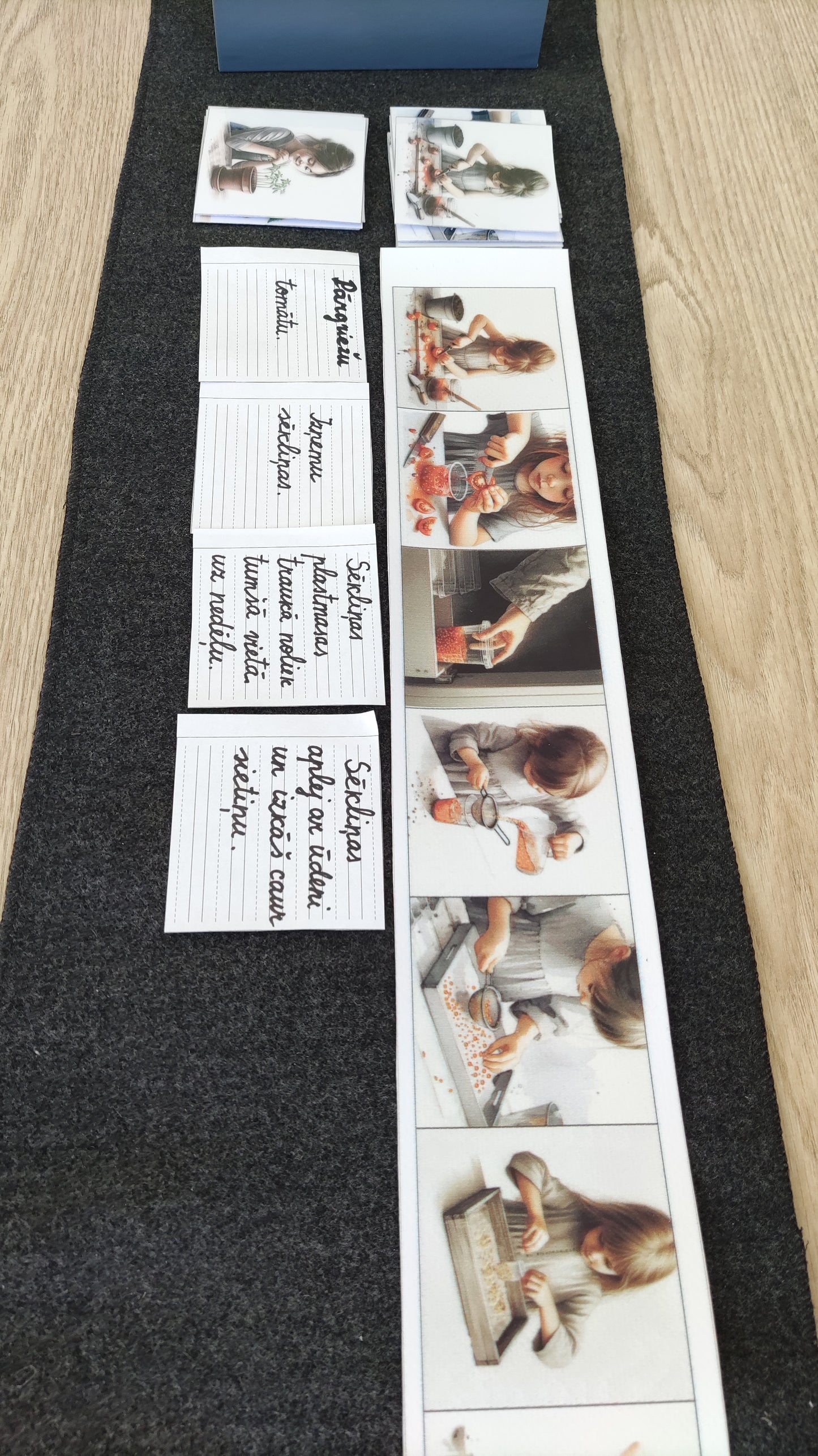 No sēkliņas līdz tomātam | Attīstības kartiņas PDF formātā