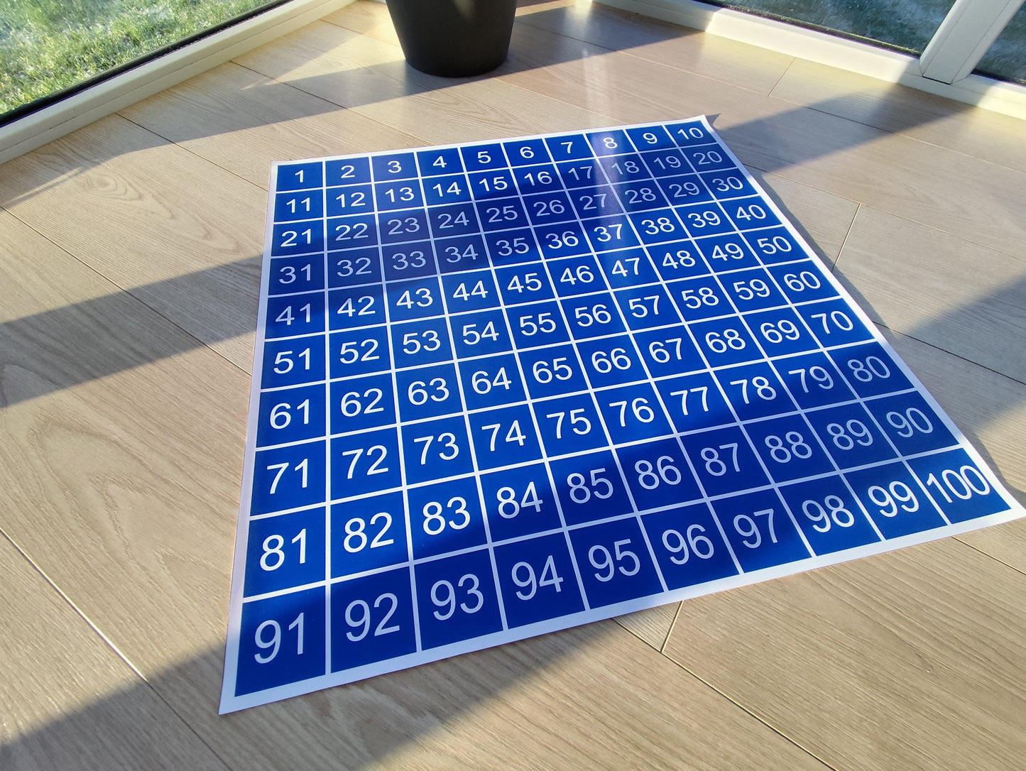 Simta kvadrāts. Kontrolkarte.