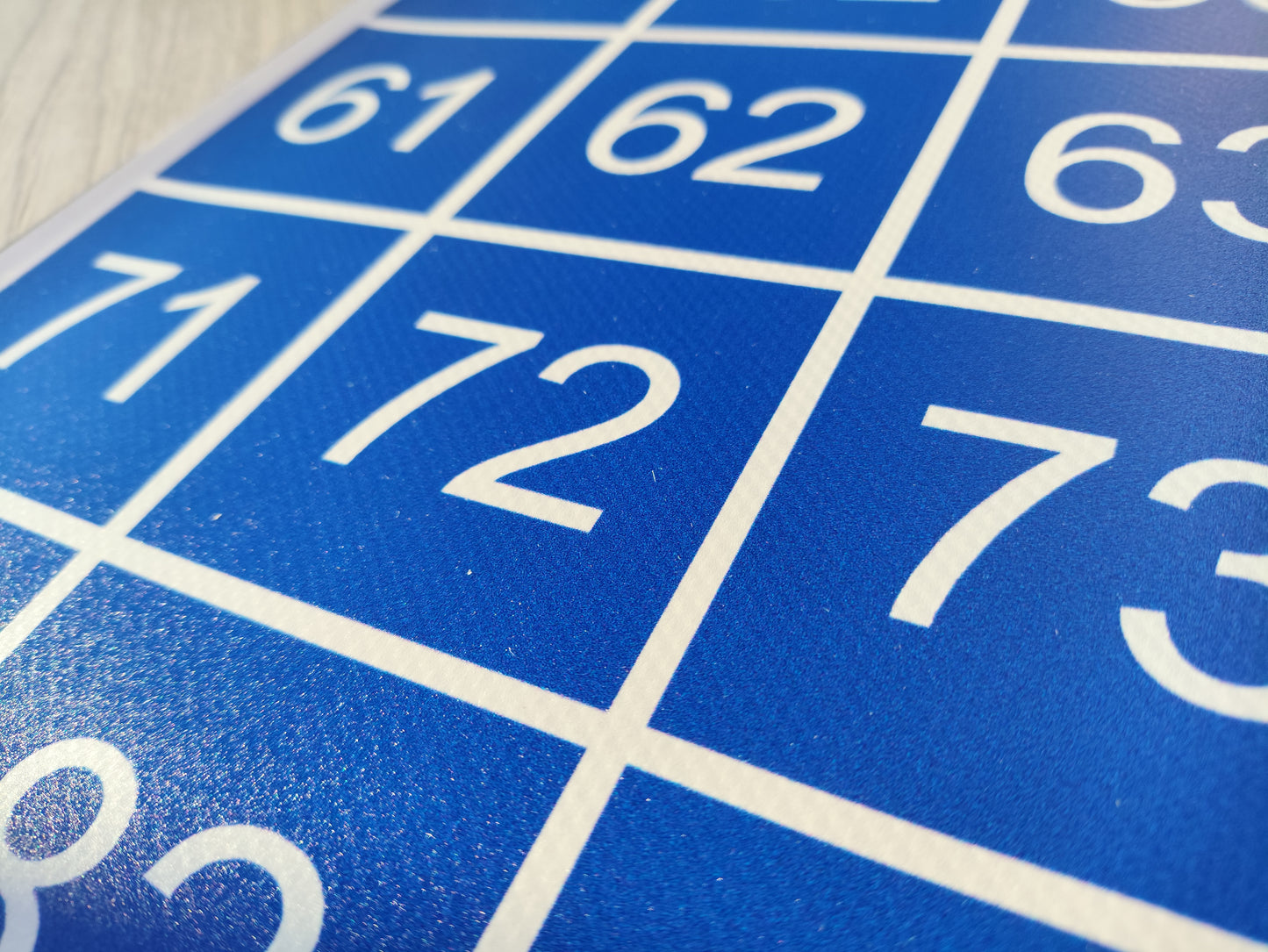 Simta kvadrāts. Kontrolkarte.